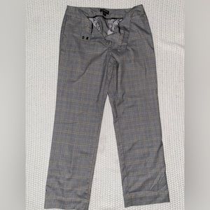 Liz Claiborne classic patterned work pants